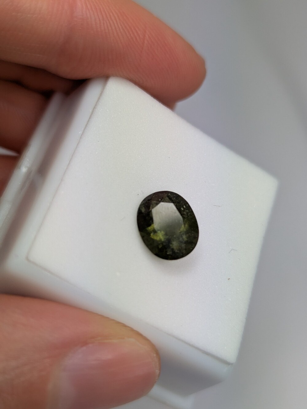 Genuine Faceted Moldavite